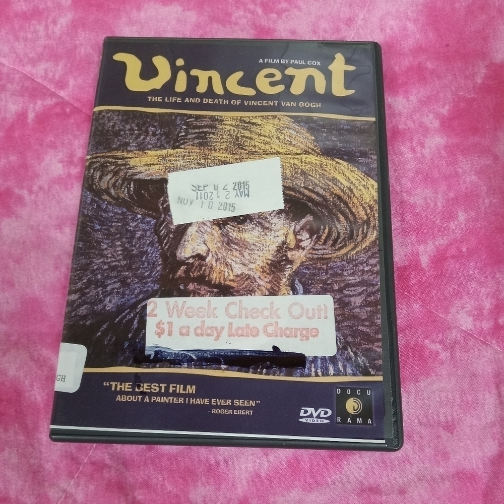 Vincent: The Life & Death of Vincent Van Gogh DVD Impressionism Art Artist